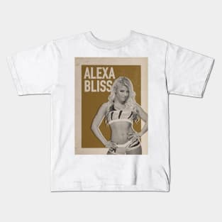 Alexa Bliss Vintage Kids T-Shirt